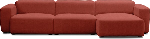 Mags Soft Low Sectional with Chaise Wide - Right